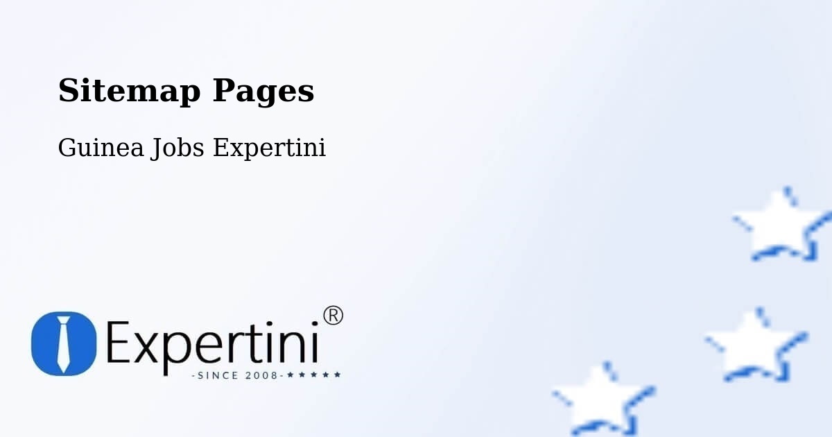 Sitemap Pages - Mali - Guinea Jobs Expertini